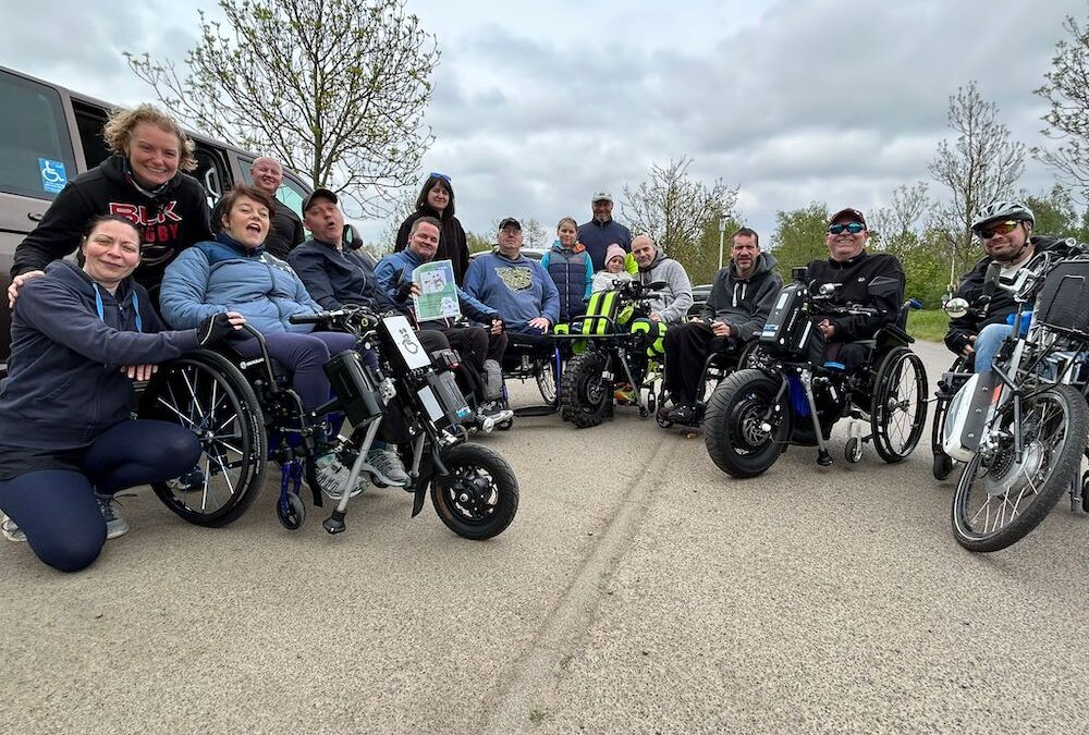 Wir beim Wings for Life World Run am 7. Mai 2023