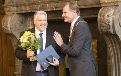 Unser Axel bekommt Goldene Ehrennadel der Stadt Leipzig