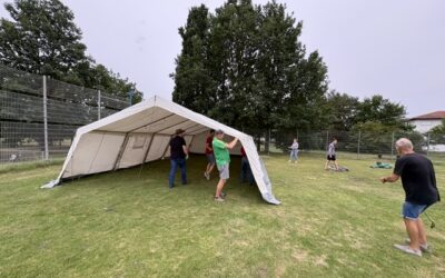 Die Basis fürs Inklusive Sportfest steht